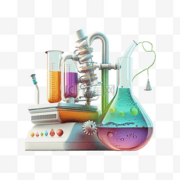 化学液体瓶子图片_实验圆底玻璃瓶