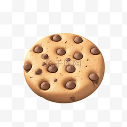 cookie饼干图片_曲奇饼巧克力饼干透明