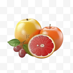 水果青苹果免抠图片_水果生鲜果实
