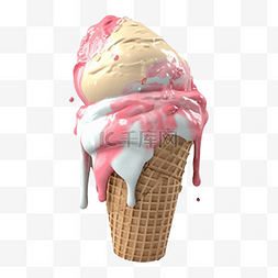 冰凉甜品图片_食物黄色雪糕