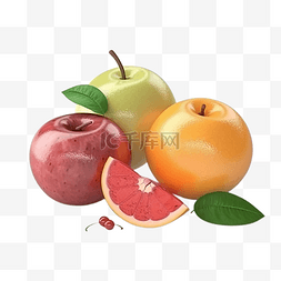 红色果子植物图片_水果脆苹果红色