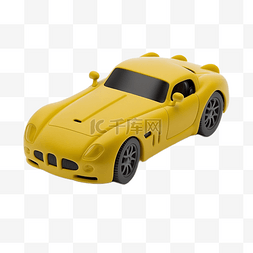 汽车模型黄色