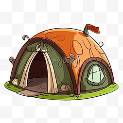 帐篷野营草地