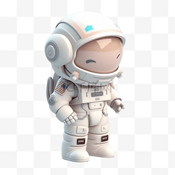 宇航员玩具可爱3d