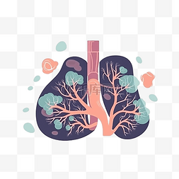 哮喘患者图片_哮喘日器官植物