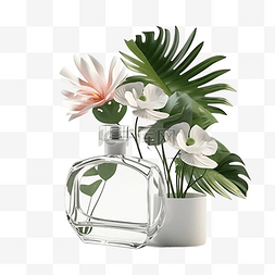 香水透明花瓣