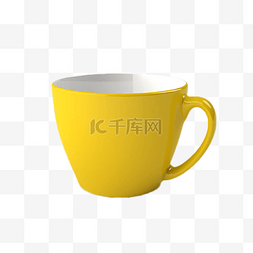 咖啡杯黄色图片_咖啡杯黄色饮料