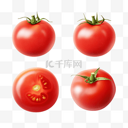 农业温室图片_一套四个番茄品种生成人工智能