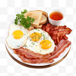 送鸡蛋图片_培根和鸡蛋早餐