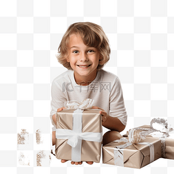 圣诞节打开礼盒图片_圣诞节快乐