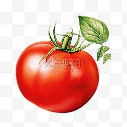 紅番茄插畫