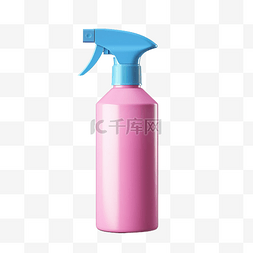 蓝色大瓶子图片_喷雾瓶粉色蓝色