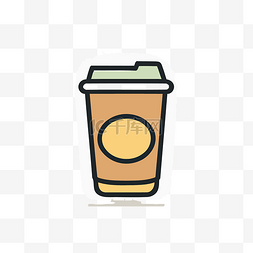 咖啡杯矢量矢量图标下载