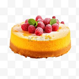 橘子切片图片_南瓜自制芝士蛋糕或覆盆子蛋糕