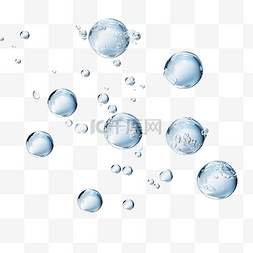 漂浮的气泡图片_水下气泡