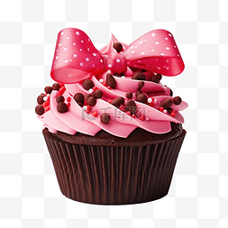 撒上图片_草莓粉色巧克力蛋糕，撒上糖粉和
