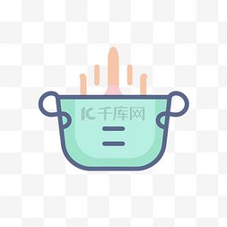 ipad界面控件图片_锅烹饪图标说明 向量