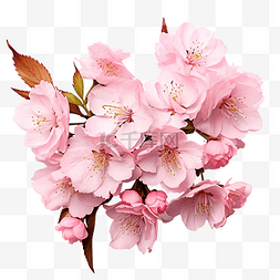 花卉月亮图片_櫻花粉紅色的花朵