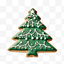 圣诞树形状的圣诞饼干切刀