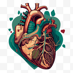 心臟解剖 向量