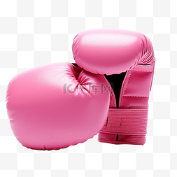 粉红丝带粉红拳击手套