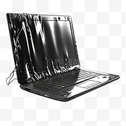 黑攻击图片_被黑的不安全笔记本电脑
