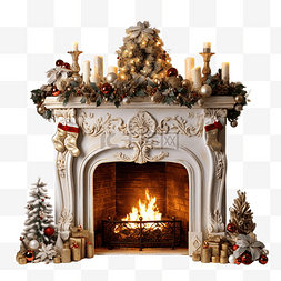 聖誕壁爐
