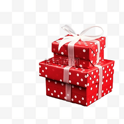 ad钙包装图片_深色木桌上红纸圣诞礼盒