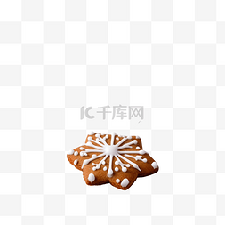 传统食品手工图片_用皇家糖霜装饰传统的姜饼饼干，