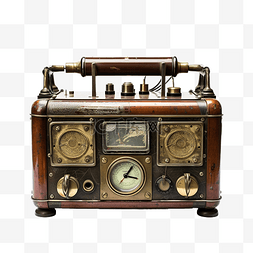 古董跨洋双区收音机