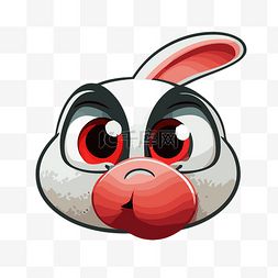 兔子鼻子 向量
