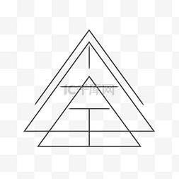 三角形中的三条线的名称和名称相
