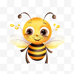 小蜜蜂翅膀图片_小蜜蜂元素png