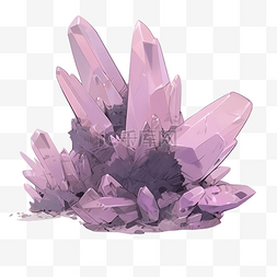 紫水晶 疗愈水晶 灵石 宝石