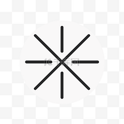 简约设计白色图片_简约的十字图标放置在白色背景上