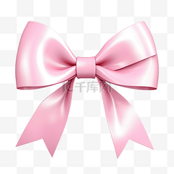 甜蜜的粉红丝带