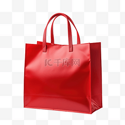 商品保证图片_红色购物袋 PNG