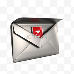 电子邮件收件箱图片_带有屏蔽不安全隔离互联网安全或