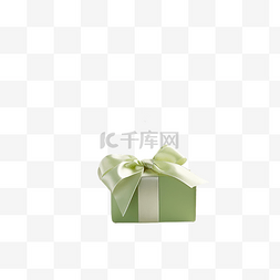 绿色派派图片_华丽的圣诞餐桌布置，绿色和白色