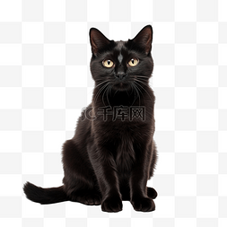 宠物黑猫