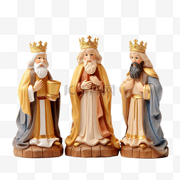 圣诞节场景 耶稣圣婴与三位智者