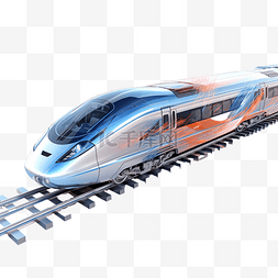 迅速图片_现代高速列车生成人工智能