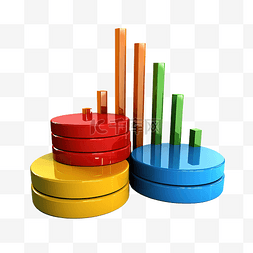 数据统计信息表图片_统计业务成功的 3d 插图