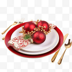 光盘带字图片_带盘子的圣诞餐桌布置