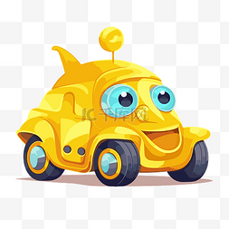 黄色的车图片_玩具车