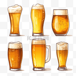 啤酒泡泡沫图片_啤酒玻璃器皿插图