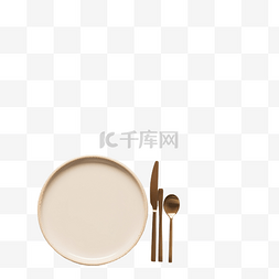 盘子和桌布图片_感恩节晚餐盘子的顶部视图，配有