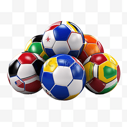 足球是一种运动器材PNG文件