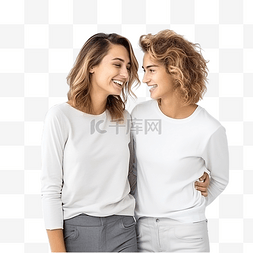 女情侣图片_女同性恋夫妇在室内愉快地交流