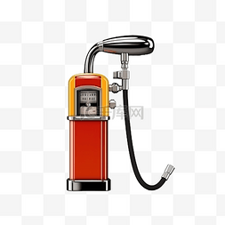 气体符号图片_燃油泵站喷嘴复古